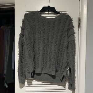 Madewell Charcoal Textured Women's Sweater